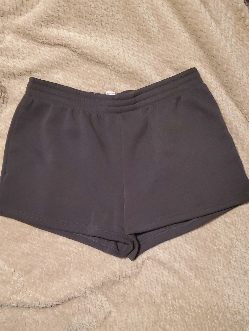 refuge Black Athletic Pull-On Shorts
